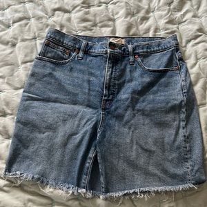 Madewell High Rise Mid Length Shorts